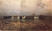 Levitan, Isaak Flood oil on canvas